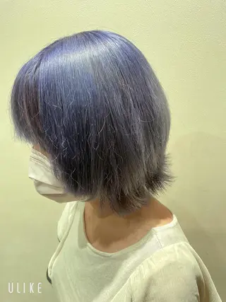 ミディアム カラー 杉山 拓矢のヘアスタイル