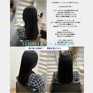 ロング KON|ごまかさない 艶。酸熱×精密カットのヘアスタイル