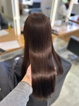 ロング パーマ 赤川優衣🩶耳ツボ/ レイヤーカット🩶のヘアスタイル