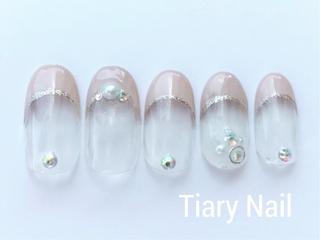 ネイル 💗🪽Tiary Nail🪽💗のネイルデザイン