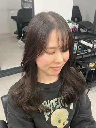 ロング 多田 朝光のヘアスタイル