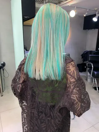 ロング カラー SHACHU ayamiのヘアスタイル