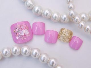ネイル 💗🪽Tiary Nail🪽💗のネイルデザイン
