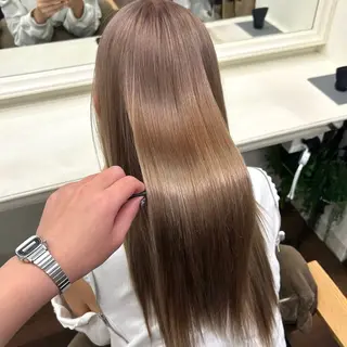 ロング カラー ツヤ髪✨髪質 改善 渋谷 サワのヘアスタイル