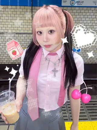 ロング カラー デザインカラー /rioのヘアスタイル