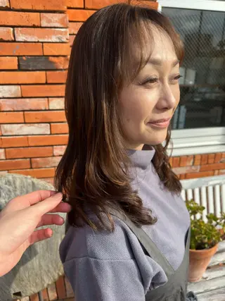 ロング 朝楽美髪✨推奨 ◎店長◎Keitaのヘアスタイル