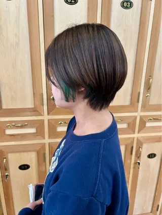 ショート ｰYUIMARLｰ momokaのヘアスタイル