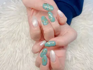 ネイル パッチリオメメ Lianaのネイルデザイン
