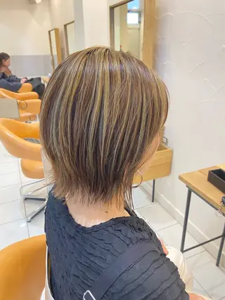 ミディアム ナチュラルヘア/ Marin💟のヘアスタイル