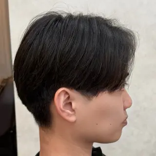 メンズ ニュアンスパーマ🌀 毛流れ🩶イザベラのヘアスタイル
