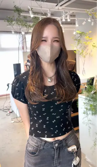 セミロング 手塚 亮汰のヘアスタイル