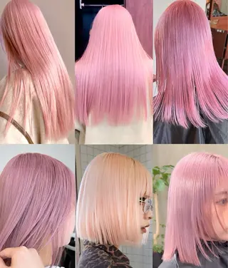 ミディアム カラー レイヤー専門家 ダブルカラー修のヘアスタイル
