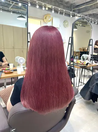 ロング 🪞透明感カラー🫧 縮毛矯正🥇かずきのヘアスタイル