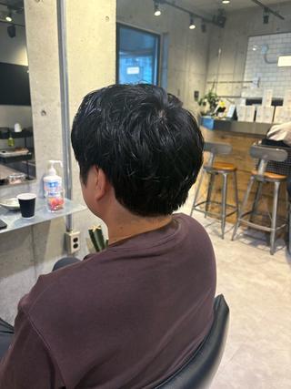 メンズ 韓国ヘアー🇰🇷 MIWAのヘアスタイル