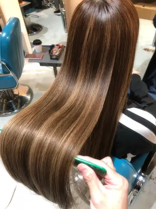 ロング 佐藤 宏樹のヘアスタイル