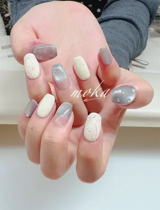 ネイル 胡蝶蘭レディースサロ ンNailMOKAのネイルデザイン