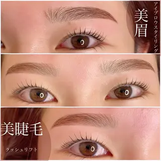 アイブロウ alchemy workzのマツエク・マツパデザイン