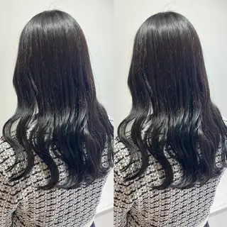セミロング み うのヘアスタイル