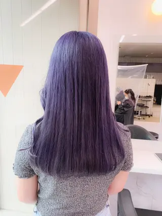 ミディアム カラー ヘアアレンジ 🩵 JURI🩵のヘアスタイル