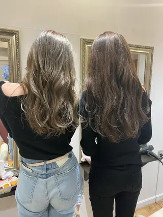 ロング 松浦 愛利花のヘアスタイル