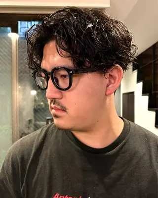 パーマ メンズ Haruki /目黒 /カット/パーマのヘアスタイル