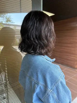 ロング パーマ 🍎暖色🍊/ボブ/ ケアブリーチ/あいらのヘアスタイル