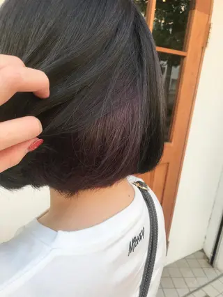 ショート カラー 🌈🌸あおき みちる🌟💗のヘアスタイル