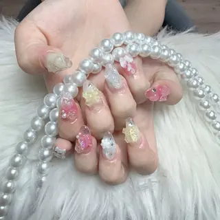 ネイル 🎀nana🫧 ワンホンネイル🎀のネイルデザイン