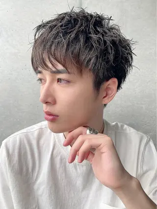 メンズ RIYA❤︎ Aujuaソムリエのヘアスタイル