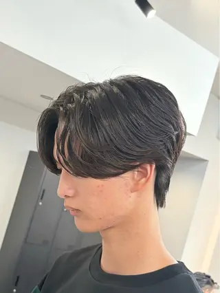 パーマ メンズ 船橋　メンズパーマ 井川哲也のヘアスタイル