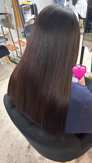 ロング 透明感ｶﾗｰ🫧 rico💗空き🈶のヘアスタイル