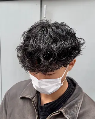 ショート パーマ メンズ ⚡️お値段以上⚡️ RYUKIのヘアスタイル
