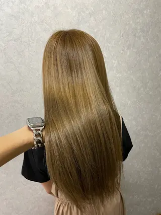 セミロング 深夜美容師 SHOEIのヘアスタイル