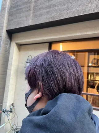 カラー メンズ 疋田(ひきた)真由 🐶東京/都立大学のヘアスタイル