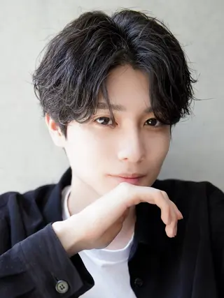 ショート パーマ 高橋 尚也のヘアスタイル