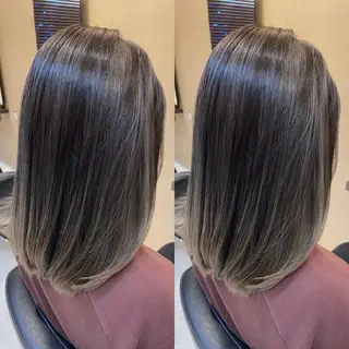 ミディアム カラー 浅川 実行のヘアスタイル