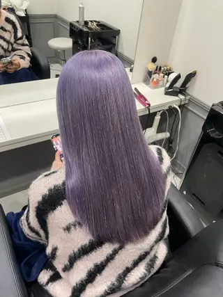 ロング カラー 🎀tomoka🎀 髪質改善/ハイトーンのヘアスタイル