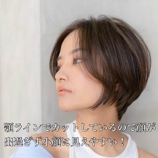 ショート カラー 渋谷ボブ特化 /田中航平のヘアスタイル