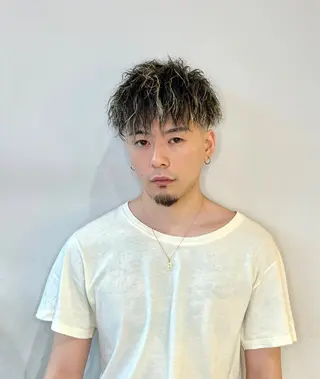 カラー パーマ メンズ メンズ専門 井藤 雅也のヘアスタイル