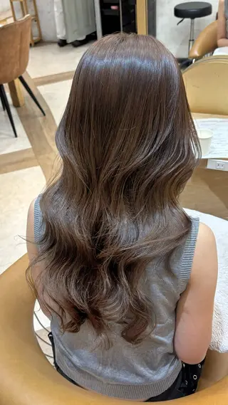 ロング sakura/韓国 /透明感カラーのヘアスタイル