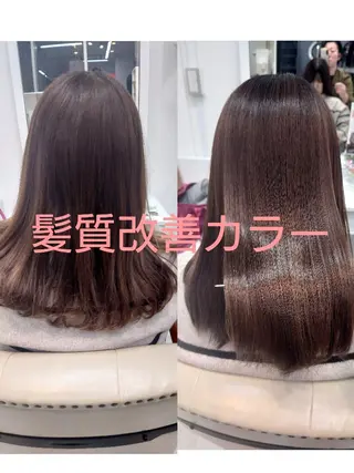 カラー ロング 🌸銀座一丁目/美髪 矯正🌸山田 隆介のヘアスタイル