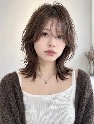 ミディアム ✨毛髪診断で絶対綺麗 ✨美髪艶髪専門✨高浪のヘアスタイル