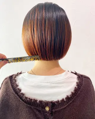 ショート 🍇透明感カラー/ カットひかる🍒のヘアスタイル