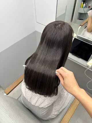 ロング レイヤーカット KAEのヘアスタイル