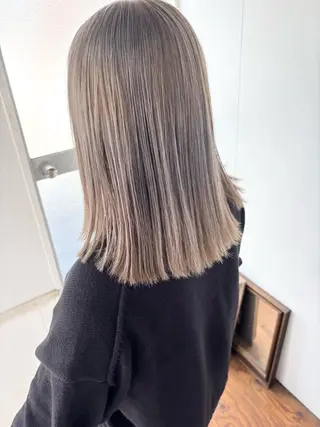 ミディアム ma koのヘアスタイル