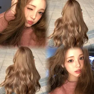 カラー NENE/艶カラー ×韓国アイドルのヘアスタイル