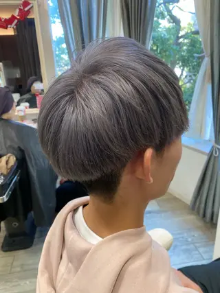 ショート カラー メンズ 市川 博紀 店長のヘアスタイル
