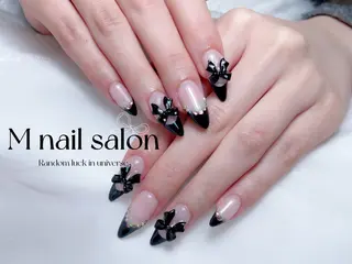 ネイル M🌷nail 長さだし専門店のネイルデザイン