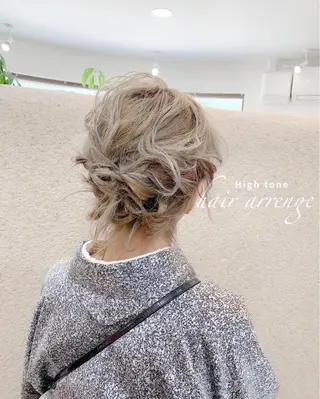ヘアアレンジ 角戸 りおのヘアスタイル