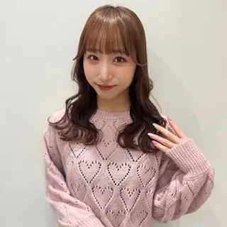 セミロング 大村 恋美のヘアスタイル
